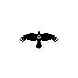 Valknut raven bubble-free sticker