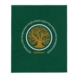Yggdrasil Throw Blanket